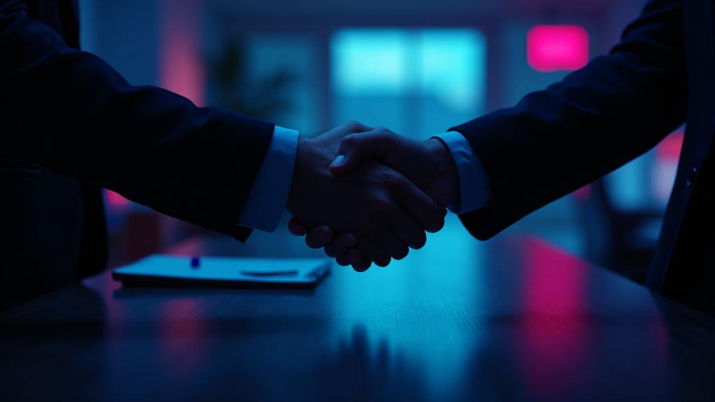 Handshake, Entscheidung ohne Druck